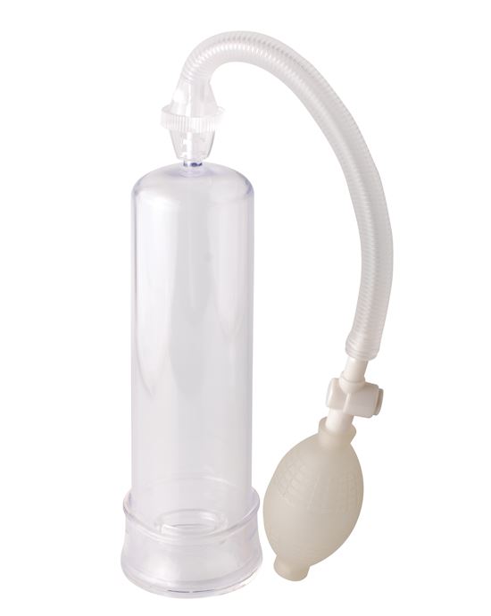 Beginners Power Pump - Clear - One Size | Adult Toy Megastore