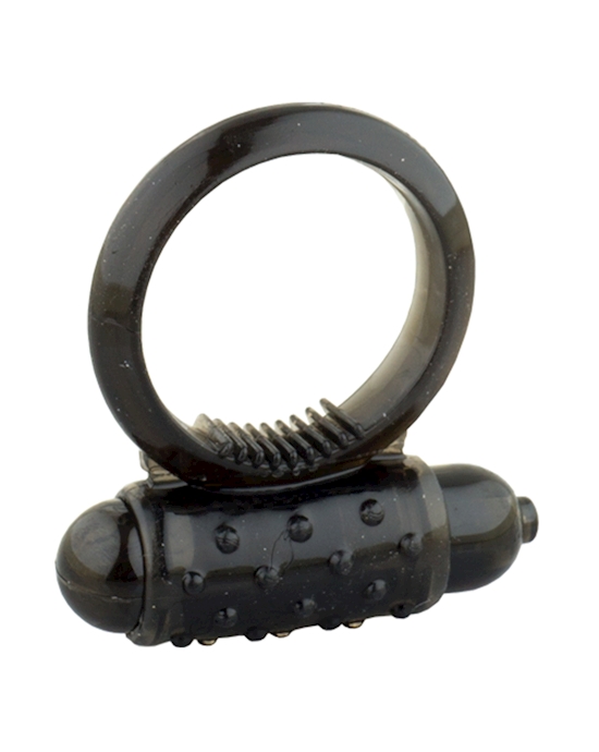 Black Stallion Snug Fit Vibrating Cock Ring | Adult Toy Megastore
