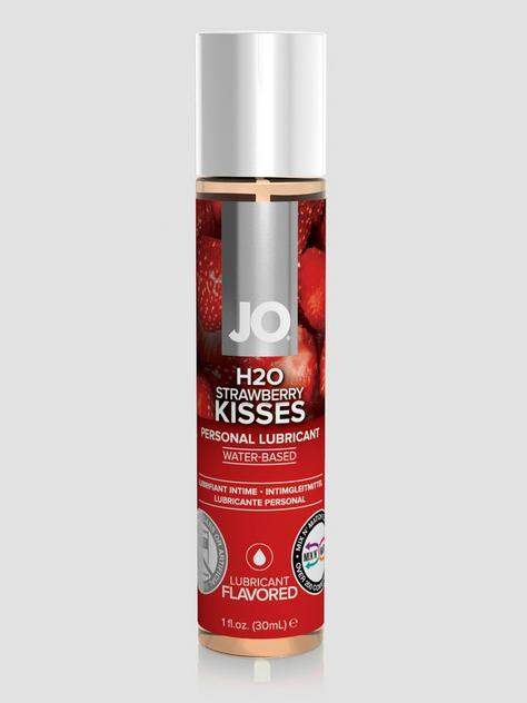 System JO Strawberry Kiss Flavoured Lubricant 30ml | Lovehoney