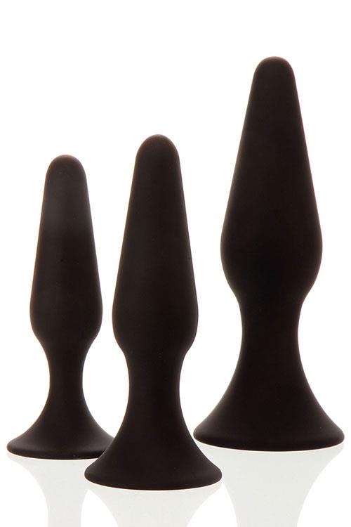 Adam and Eve Silicone Anal Training Kit (3 Pce) | Wild Secrets
